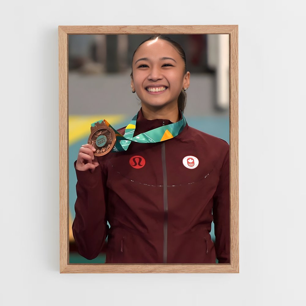 Poster Championne de Judo (vue 4)